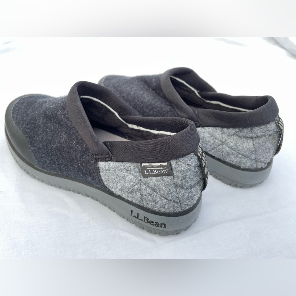 L.L. Bean Ladies Ultralight Primaloft Slip-ons, Wool. SZ 7